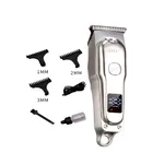 HTC AT-179 Beard Trimmer and Hair Clipper for Men – Color: Silver – Thumbnail 2