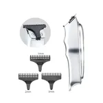 HTC AT-179 Beard Trimmer and Hair Clipper for Men – Color: Silver – Thumbnail 3