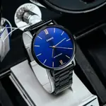 Casio MTP-VT01D-2BUDF Enticer Men's Analog Stainless Steel Chain Wristwatch – Dial Color: Blue, Strap Color: Black – Thumbnail 3