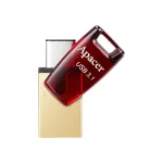 Apacer AH180 32GB USB 3.1 Type-C OTG Red RP Pen Drive – Storage Capacity: 32 GB – Thumbnail 2