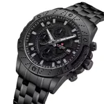 NAVIFORCE NF9227 Hollow Mechanical Style Men’s Watch – Dial Color: Black, Strap Color: Black – Thumbnail 2