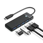 ORICO PAPW4A-C3 PW Series 4-Port USB Type-C HUB Black – Thumbnail 1