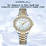 CRRJU 2196 New Arrive Women Watch Fashion Luxury Casual Waterproof Quartz Ladies Watch – Thumbnail 6