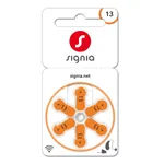 Signia Size 13 Hearing Aid Battery Original Mercury Free Battery – Thumbnail 1