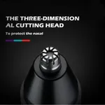 VGR V-613 Rechargeable Nose and Ear Hairs Trimmer for Men – Thumbnail 5