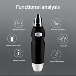 Electric Shaving Safety Care Nose Hair Trimmer For Men – Thumbnail 4