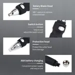 Electric Shaving Safety Care Nose Hair Trimmer For Men – Thumbnail 6