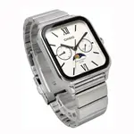 CASIO MTP-M305D-1A2VDF Moon Chaser Roman Hour Marker Silver Chain Unisex Analog Watch – Dial Color: White, Strap Color: Silver – Thumbnail 5