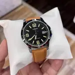 CASIO MTP-V004L-1BUDF Classic Leather Strap Stainless Steel Men's Analog Quartz Watch – Dial Color: Black, Strap Color:  Brown  – Thumbnail 5
