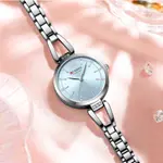 CURREN 9092 Stainless Steel Luxury Quartz Wristwatch for Women – Dial Color: Silver, Strap Color: Silver – Thumbnail 4