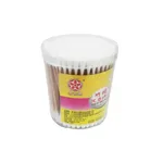 Golden White Ham Wooden Purre Cotton Buds 180 Pcs 1 Box – Thumbnail 1