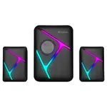 Xtrike Me SK-610 2.1 RGB Multimedia Speaker – Color: Black – Thumbnail 2
