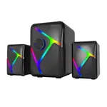 Xtrike Me SK-610 2.1 RGB Multimedia Speaker – Color: Black – Thumbnail 3