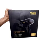 V&G PRO 4500 Professional Hair Dryer 2000 Watts – Color: Black – Thumbnail 2