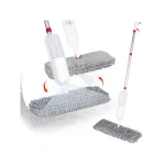 2-in-1 Cleaning Tool with Spray Function and Removable Washable Pad Floor Mop – Thumbnail 2