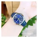 CASIO LTP-V004L-1BUDF Classic Leather Strap Stainless Steel Women's Analog Quartz Watch – Dial Color: Blue, Strap Color: Blue – Thumbnail 7