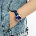 CASIO LTP-V004L-1BUDF Classic Leather Strap Stainless Steel Women's Analog Quartz Watch – Dial Color: Blue, Strap Color: Blue – Thumbnail 8