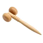 Wooden Acupressure Roller Set for Back, Neck & Foot Massage – Thumbnail 4