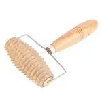 Wooden Acupressure Roller Set for Back, Neck & Foot Massage – Thumbnail 2