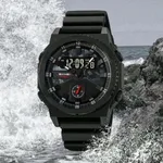 SKMEI 2355 Digital Analog Luxury Sports Men's Watch – Dial Color: Black, Strap Color: Black – Thumbnail 4