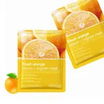 Bioaqua Vitamin C Brighten Sheet Orange Face Mask 25G – Thumbnail 2