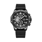 NAVIFORCE NF8036  Luxury Military Sports Quartz Analog Men's Watch  – Dial Color: Black, Strap Color: Black – Thumbnail 1