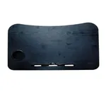 Techno Vibes Laptop Desk for Study and Reading with Foldable Non-Slip Legs Table Tray – Color: Black – Thumbnail 3