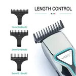 VGR V-008 Professional Rechargeable Hair Trimmer – Color: White – Thumbnail 2