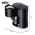 Braun KF1100 Aromacafe Optibrew Filter Coffee Maker – Thumbnail 3