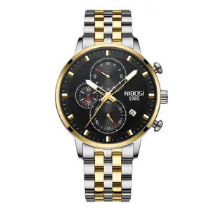 Nibosi 2531 Luxury Stainless Steel Waterproof Men's Watch - Variant 2