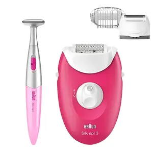 Braun SE3-420 Massage Rollers Epilator for Women