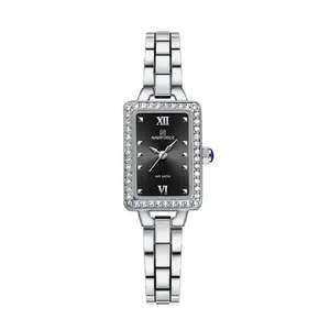 Naviforce NF5043 Luxury Stainless Steel Strap Chronograph Retro Versatile Fashion Women's Watch - Variant 1