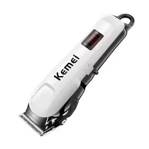 Kemei KM-809A Digital Electric Rechargeable Professional Hair Clipper Trimmer