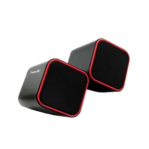 Havit SK473 USB 2.0 Black & Red 6W Wired Speaker for PC/Laptop