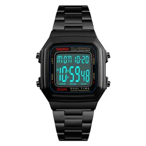 Skmei 1337 Stainless Steel Square Men's Watch - Variant 2