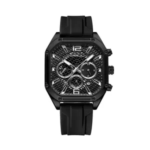 CRRJU 2311 Comfortable Silicone Band Multifunctional Sports Men's Watch - Variant 1