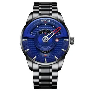 Nibosi 2509 High Quality Stainless Steel Fashion Men's Watch - Variant 4