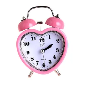 Love Retro Twin Bell Alarm Table Clock Multi Color - Variant 4