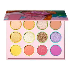 Colourpop 12 Color Pressed Eyeshadow Powder Palette Pretty Guardian Sailor Moon