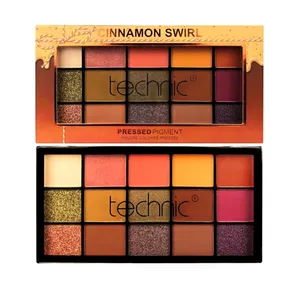 Technic Cinnamon Swirl 15 Color Pressed Pigment EyeShadow Palette