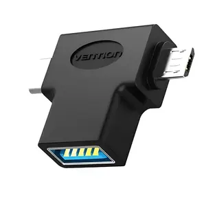 Vention CDIB0 Compact Design with Durable Build OTG Adapter
