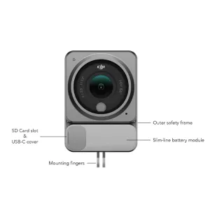 DJI Action 2 With Extended Battery Module Action Camera