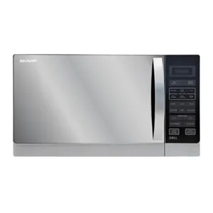 Sharp R-72A1-SM-V 25L Grill Microwave Oven