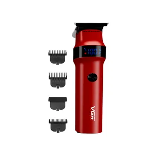 VGR V987 Rosso Professional Beard And Moustache Trimmer For Men