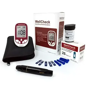 WellCheck Blood Glucose Monitoring Machine with Set
