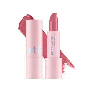 Cathy Doll #04 Nude Matte Barely Pink Lipstick 3.5g