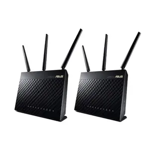 Asus RT-AC68U AC1900 Mbps 3G/4G & Gigabit Dual-Band Wi-Fi Router (2-Pack)