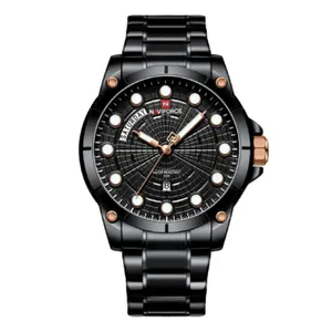NAVIFORCE 9152 Luxury Brand Stainless Steel Quartz Man's Watch - Variant 1
