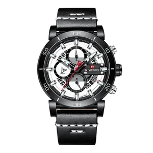 Naviforce NF9131 Analog Sports Leather Quartz Men's Watch - Variant 4