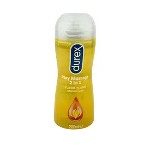 Durex Play 2in1 Sensual Massage and Lubricant Gel for Men & Women - 200ml (UK)